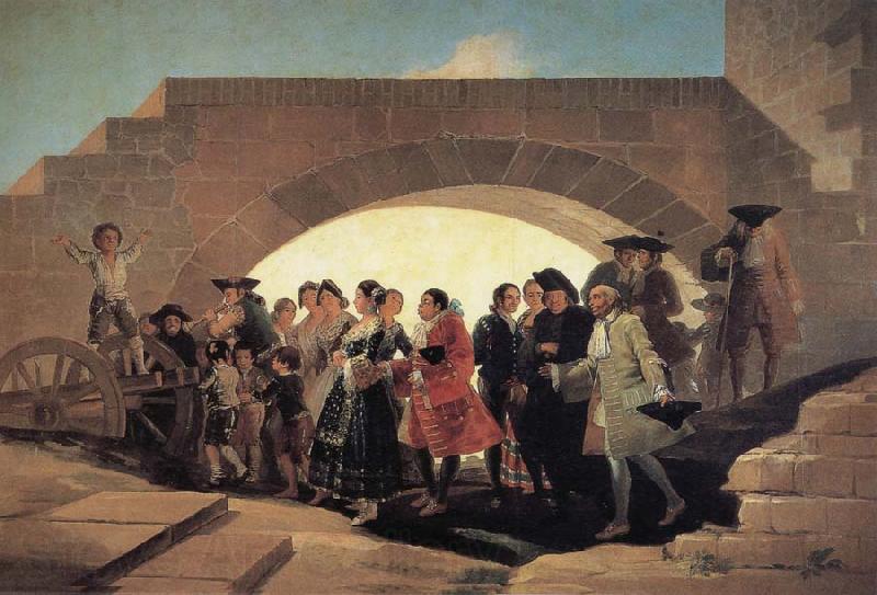 Francisco Goya The Wedding Norge oil painting art